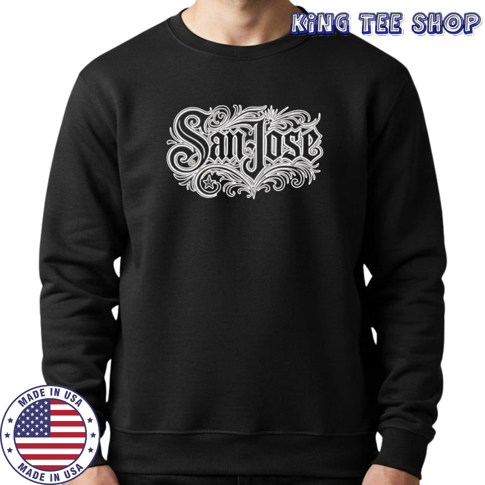 San Jose black art shirt Sweatshirt