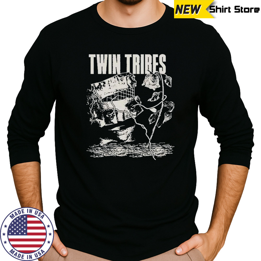 Twin Tribes Unraveled Rose T-Shirt Long Sleeved