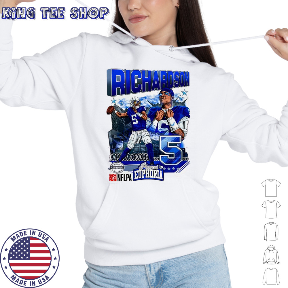 Anthony Richardson Sr. #5 Indianapolis Colt comic shirt Hoodie