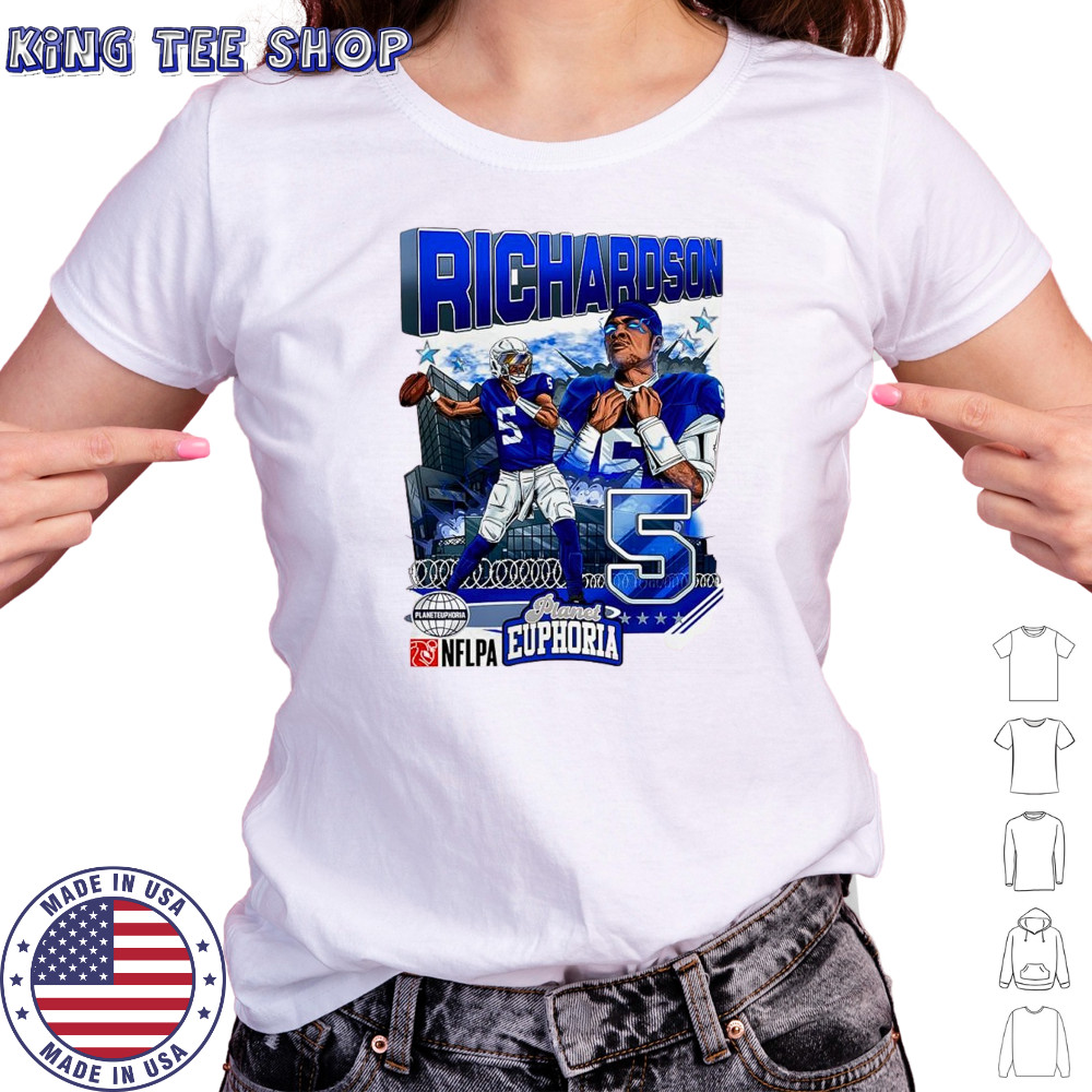 Anthony Richardson Sr. #5 Indianapolis Colt comic shirt Women's T-shirt