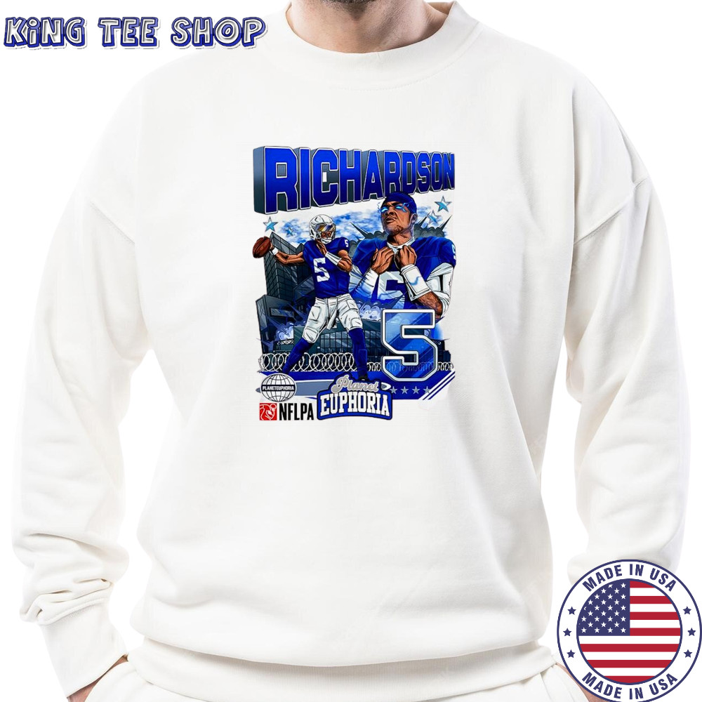 Anthony Richardson Sr. #5 Indianapolis Colt comic shirt Sweatshirt