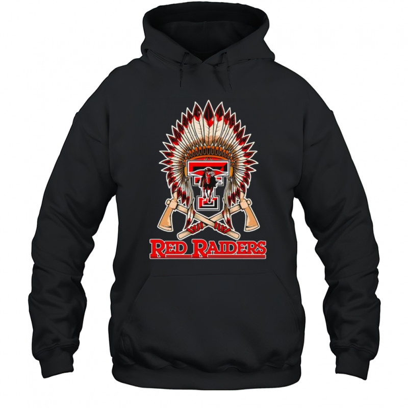 Chief headdress Texas Tech Red Raiders shirt Hoodie