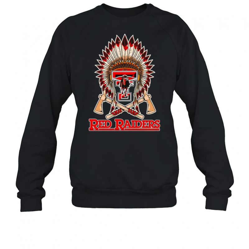 Chief headdress Texas Tech Red Raiders shirt Sweatshirt