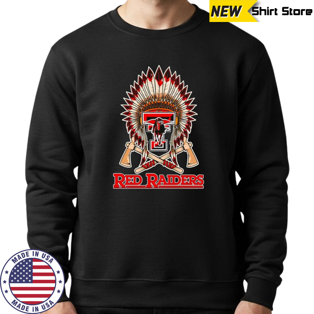 Chief headdress Texas Tech Red Raiders shirt Sweatshirt