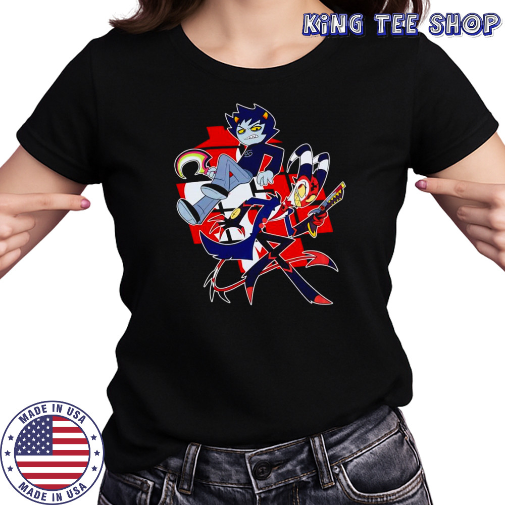 Helluva Boss x Homestuck Karkat and Blitz shirt Women's T-shirt