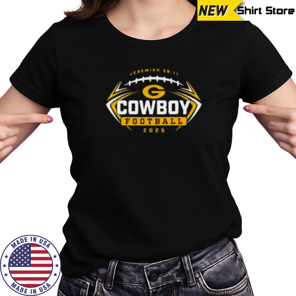 Jeremiah 29 11 Cowboy Football 2025 shirt Women's T-shirt