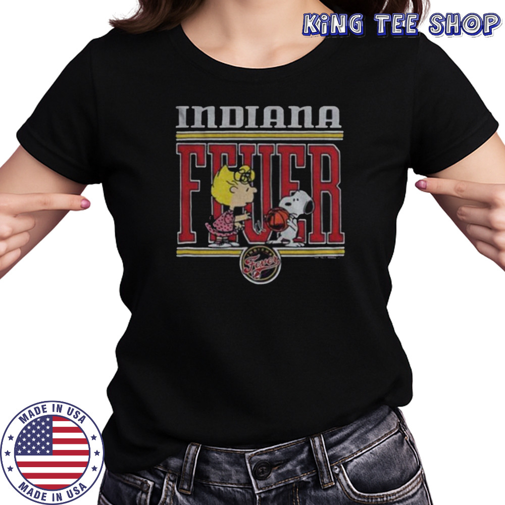 Peanuts Sally Snoopy Indiana Fever WNBA Basketball shirt Women's T-shirt