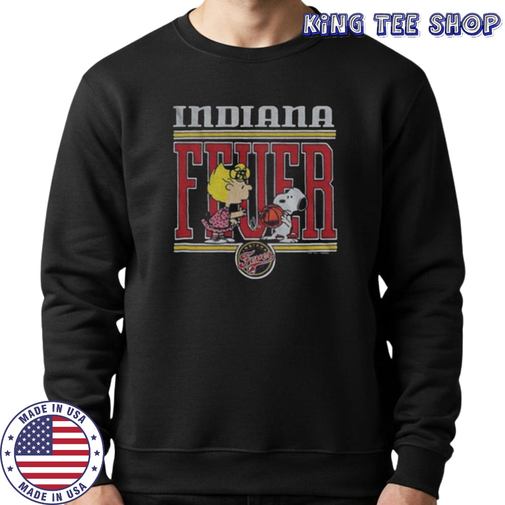 Peanuts Sally Snoopy Indiana Fever WNBA Basketball shirt Sweatshirt