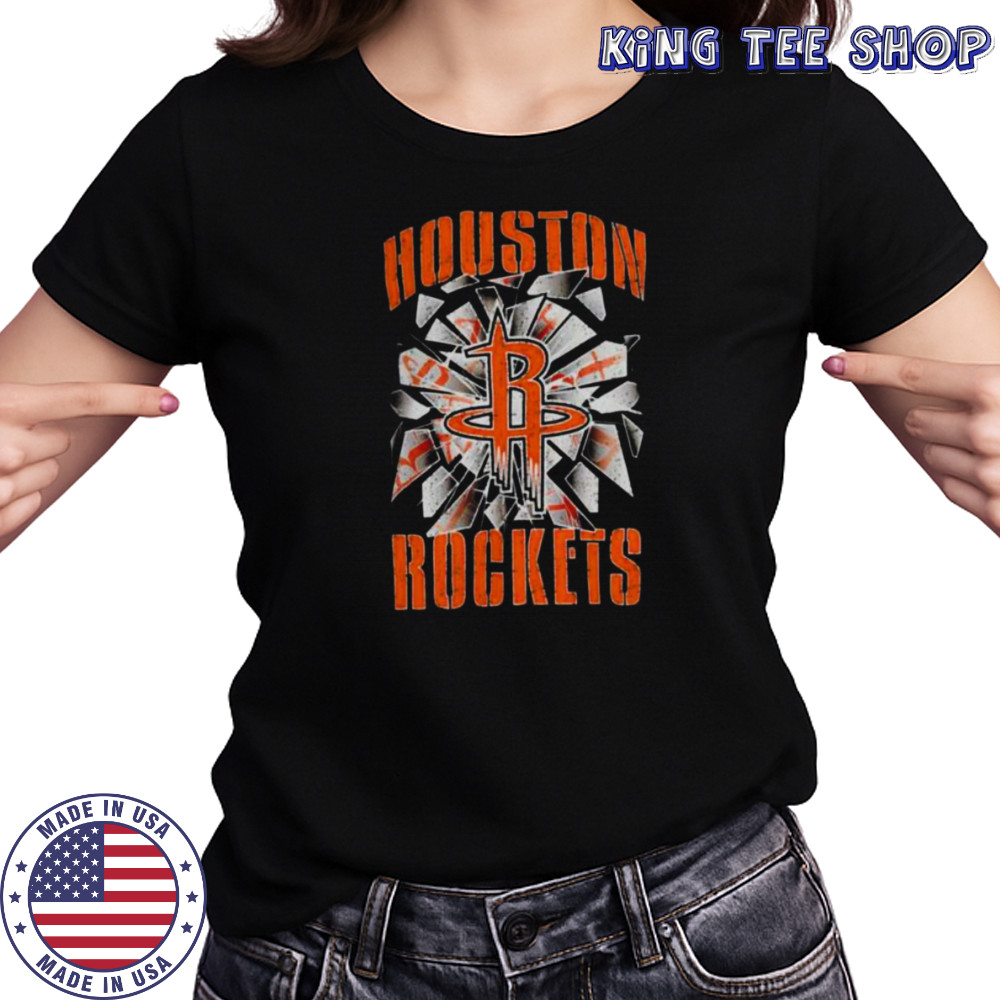 Pro Standard Rockets Shattered Backboard T Shirt Women's T-shirt