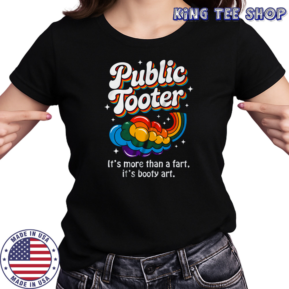 Public Tooter Embarrassing Funny Inappropriate Humor Meme shirt Women's T-shirt