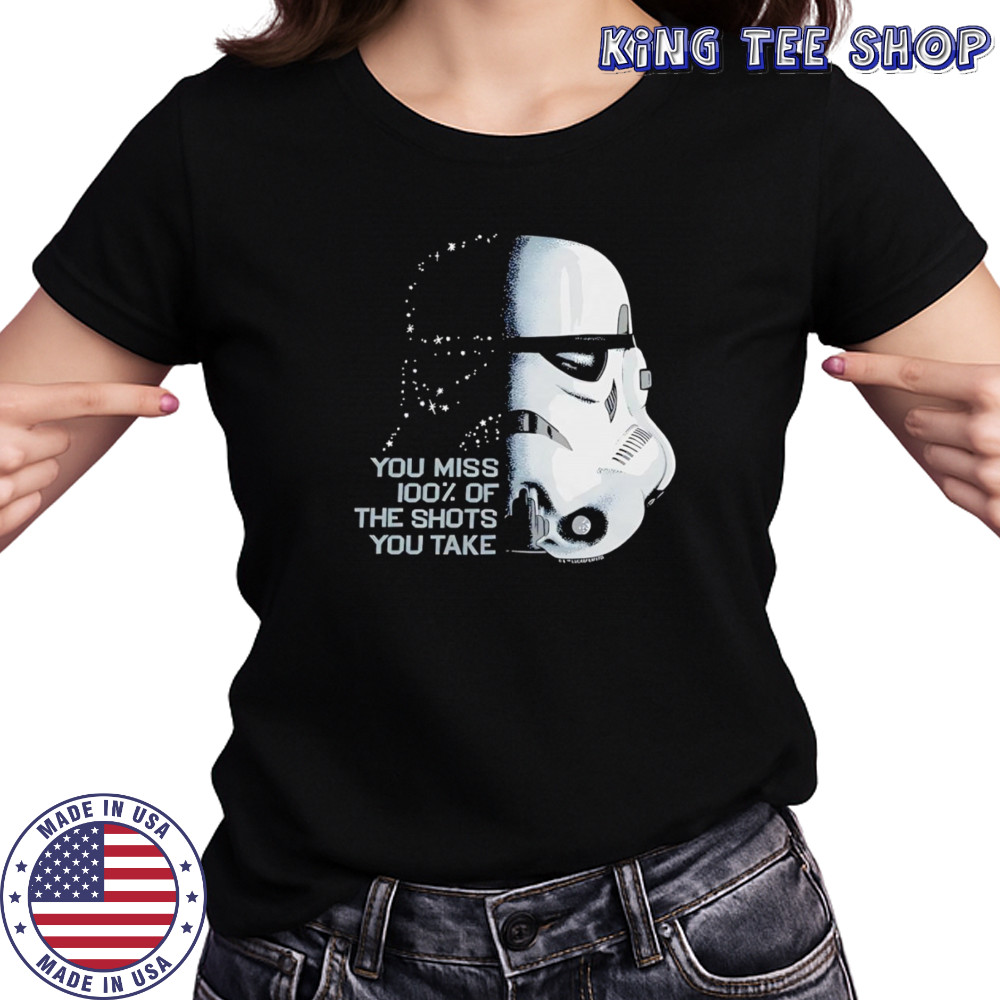 Star Wars you miss 100 of the shots you take shirt Women's T-shirt