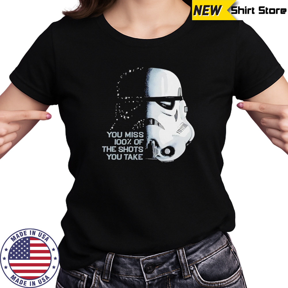 Star Wars you miss 100 of the shots you take shirt Women's T-shirt