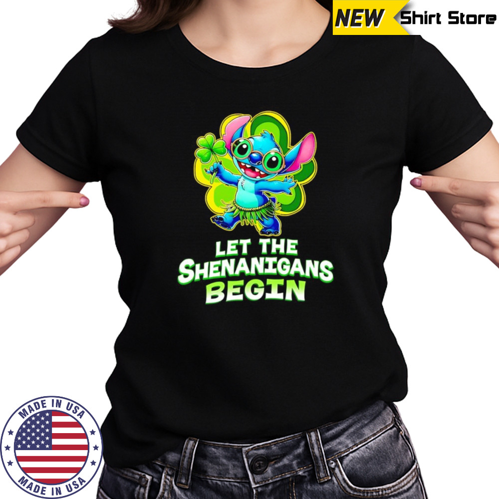 Stitch let the Shenanigans begin shirt Women's T-shirt
