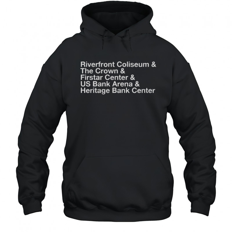 The Big Arena On The River T-Shirt Hoodie