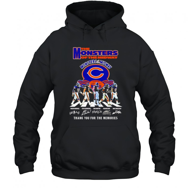 The Monster of the Midway Abbey Road thank you for the memories shirt Hoodie