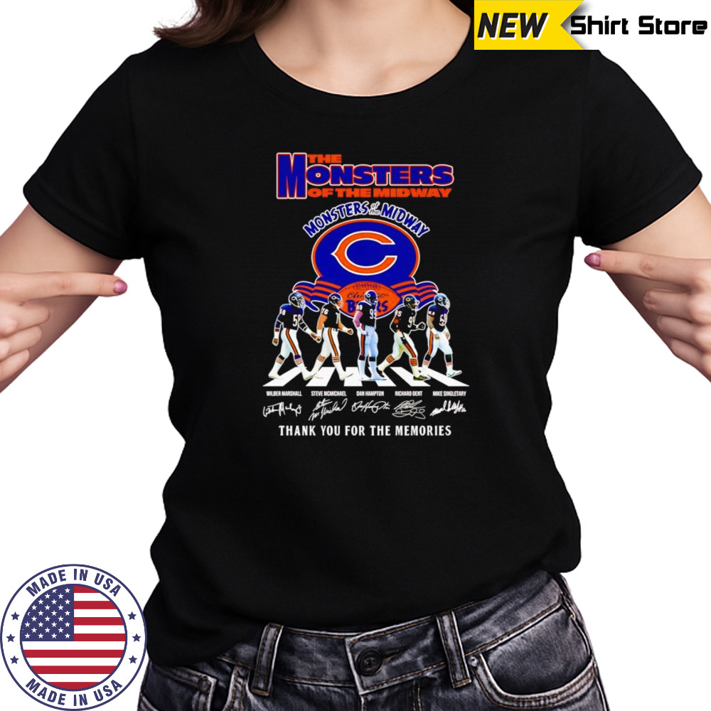 The Monster of the Midway Abbey Road thank you for the memories shirt Women's T-shirt