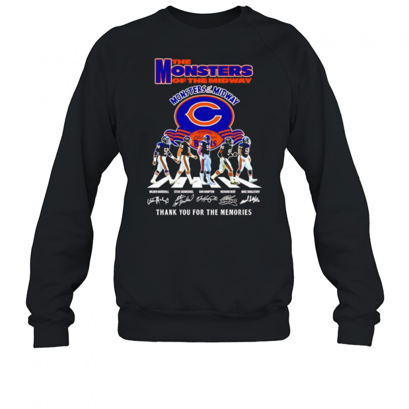 The Monster of the Midway Abbey Road thank you for the memories shirt Sweatshirt