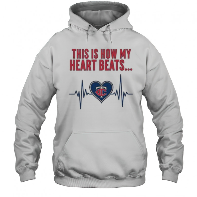 This is How My Heart Beats Minnesota Twins shirt Hoodie