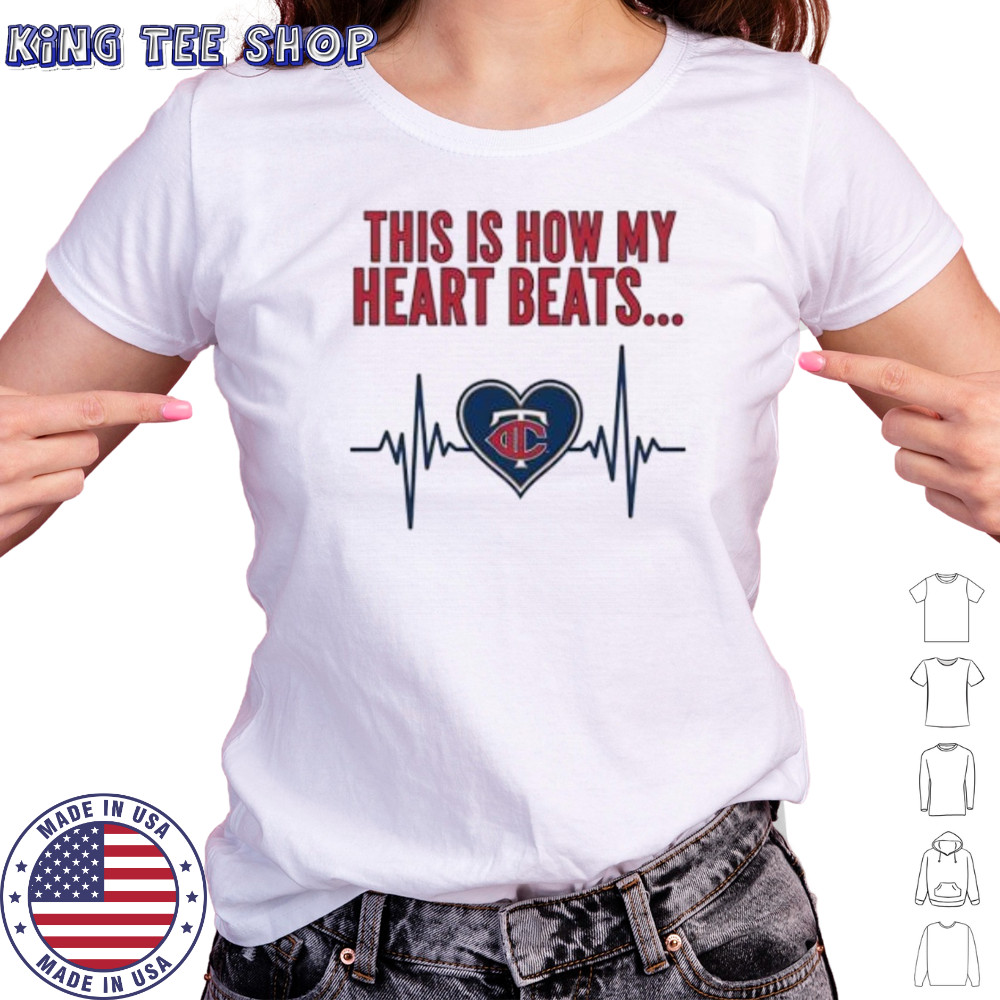 This is How My Heart Beats Minnesota Twins shirt Women's T-shirt