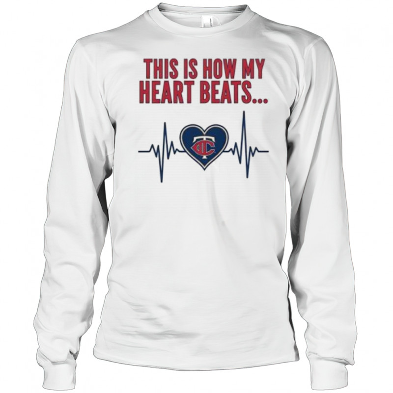 This is How My Heart Beats Minnesota Twins shirt Long Sleeved