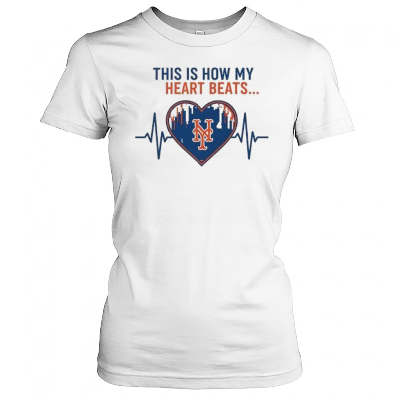 This is How My Heart Beats New York Mets shirt Women's T-shirt