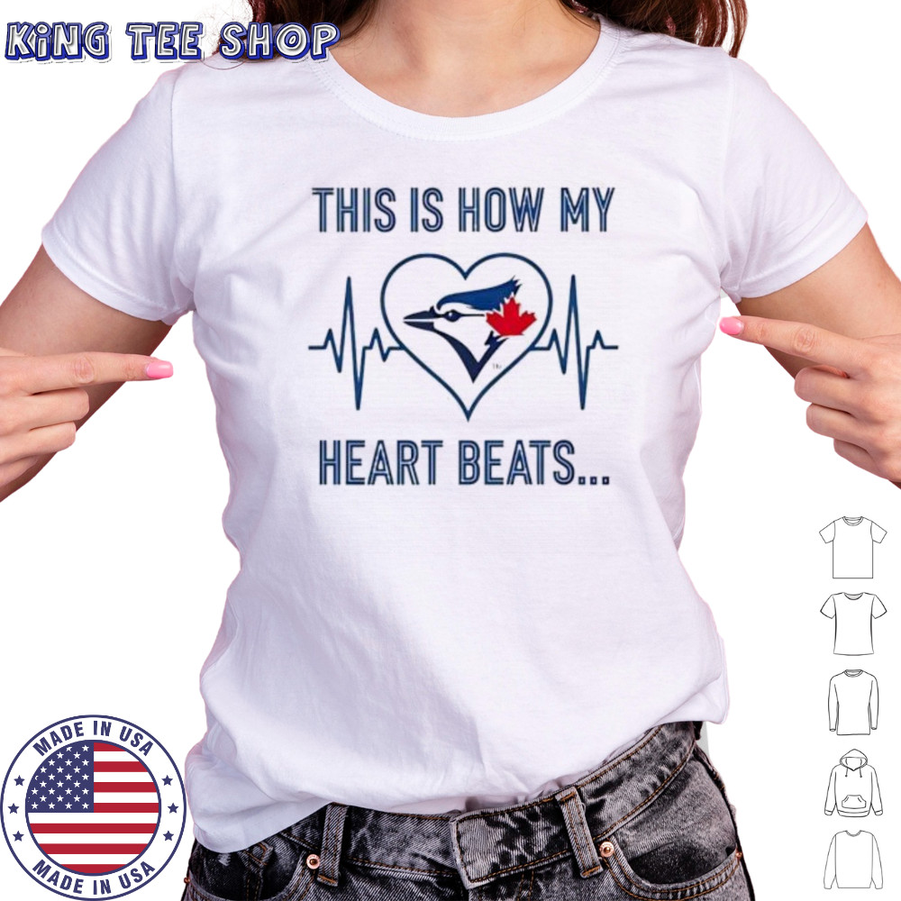 This is How My Heart Beats Toronto Blue Jays shirt Women's T-shirt