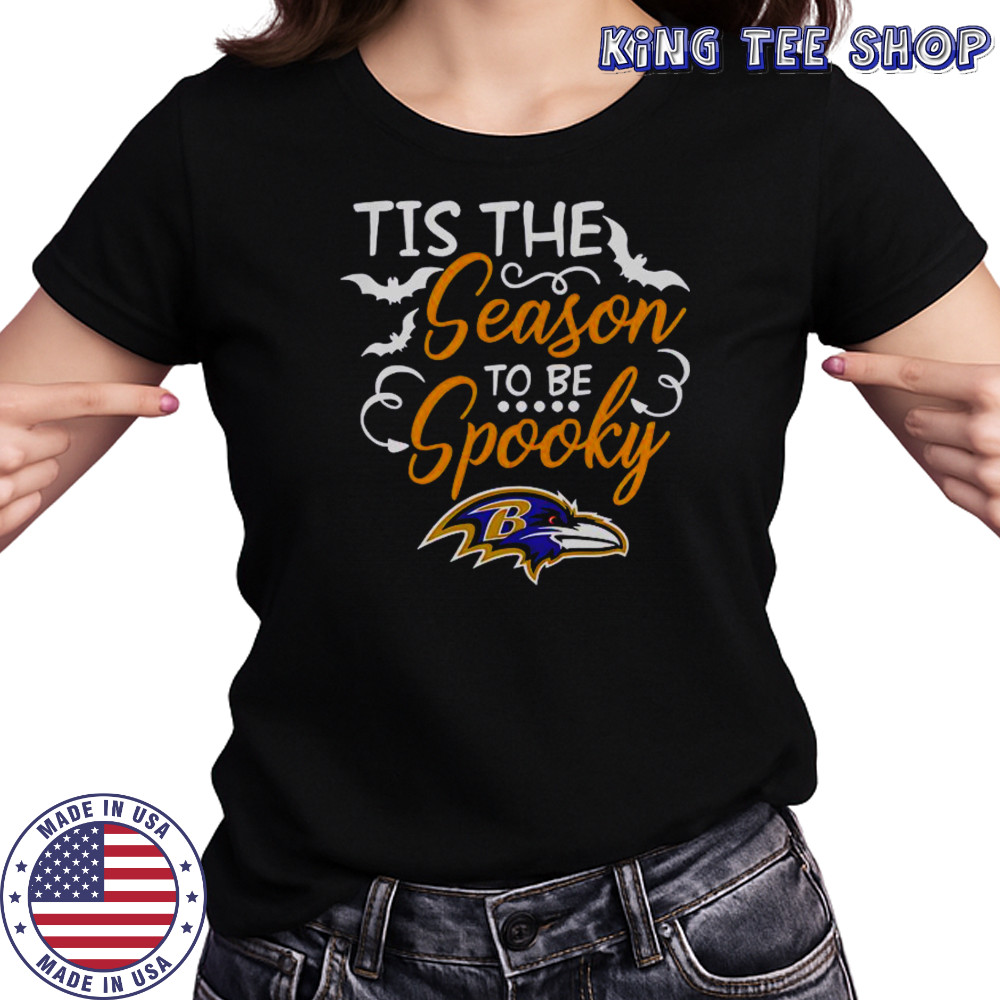 Tis The Season To Be Spooky Baltimore Ravens T-Shirt Women's T-shirt