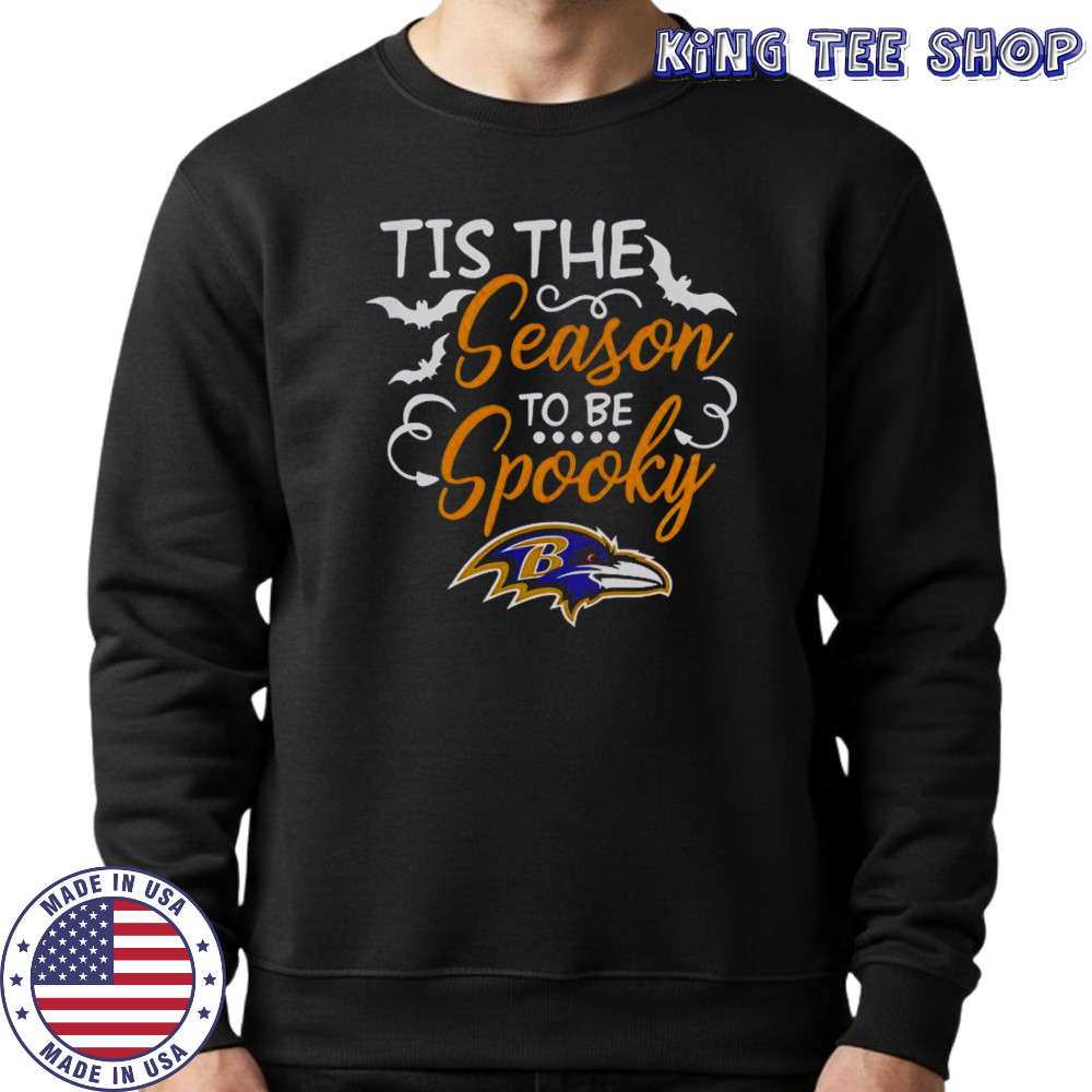 Tis The Season To Be Spooky Baltimore Ravens T-Shirt Sweatshirt