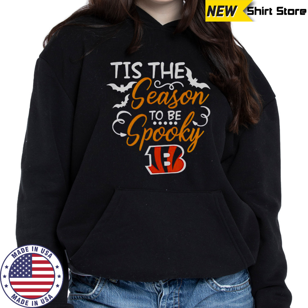 Tis The Season To Be Spooky Cincinnati Bengals T-Shirt Hoodie