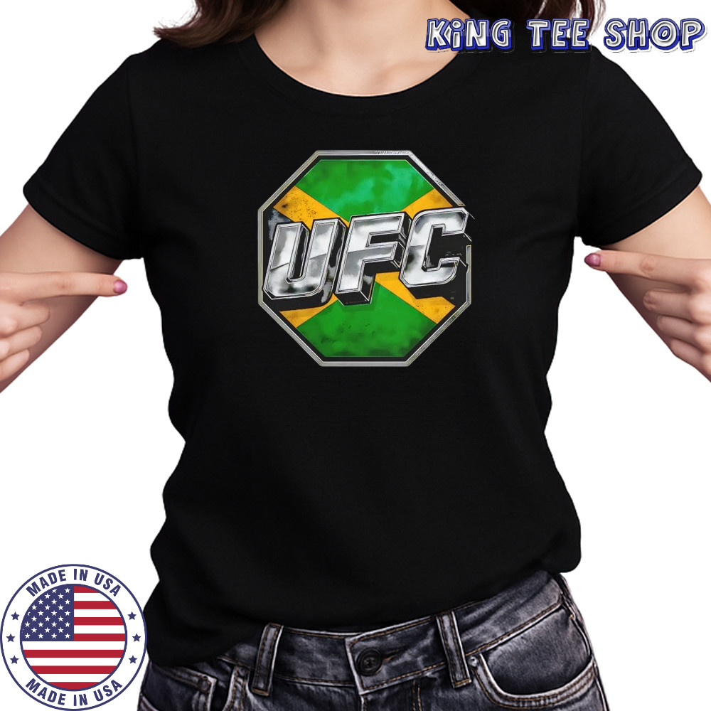UFC 3D Bold Jamaica flag vintage shirt Women's T-shirt