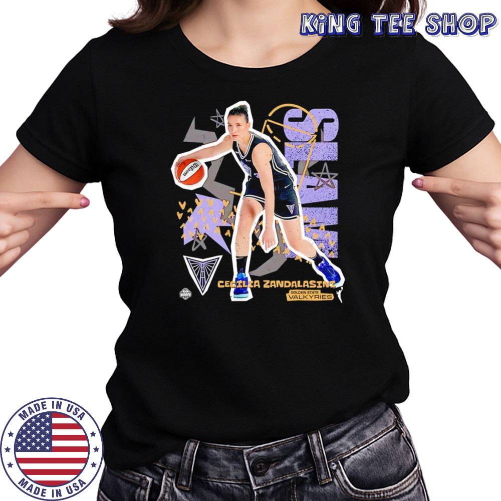 WSLAM Golden State Valkyries Cecilia Zandalasini shirt Women's T-shirt