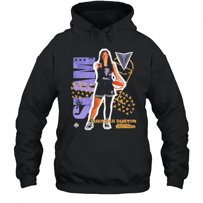 WSLAM Golden State Valkyries Veronica Burton shirt Hoodie