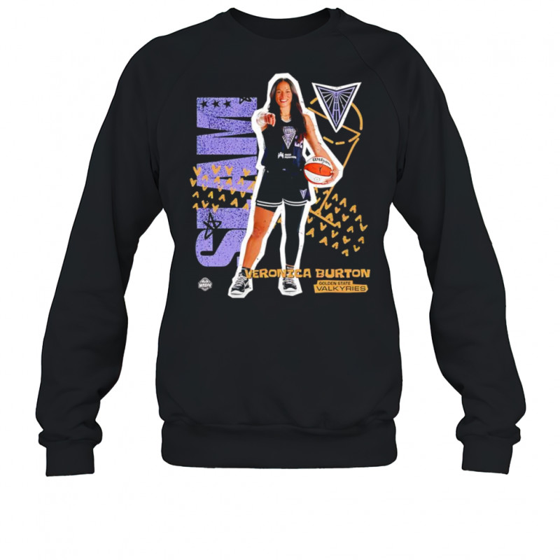 WSLAM Golden State Valkyries Veronica Burton shirt Sweatshirt