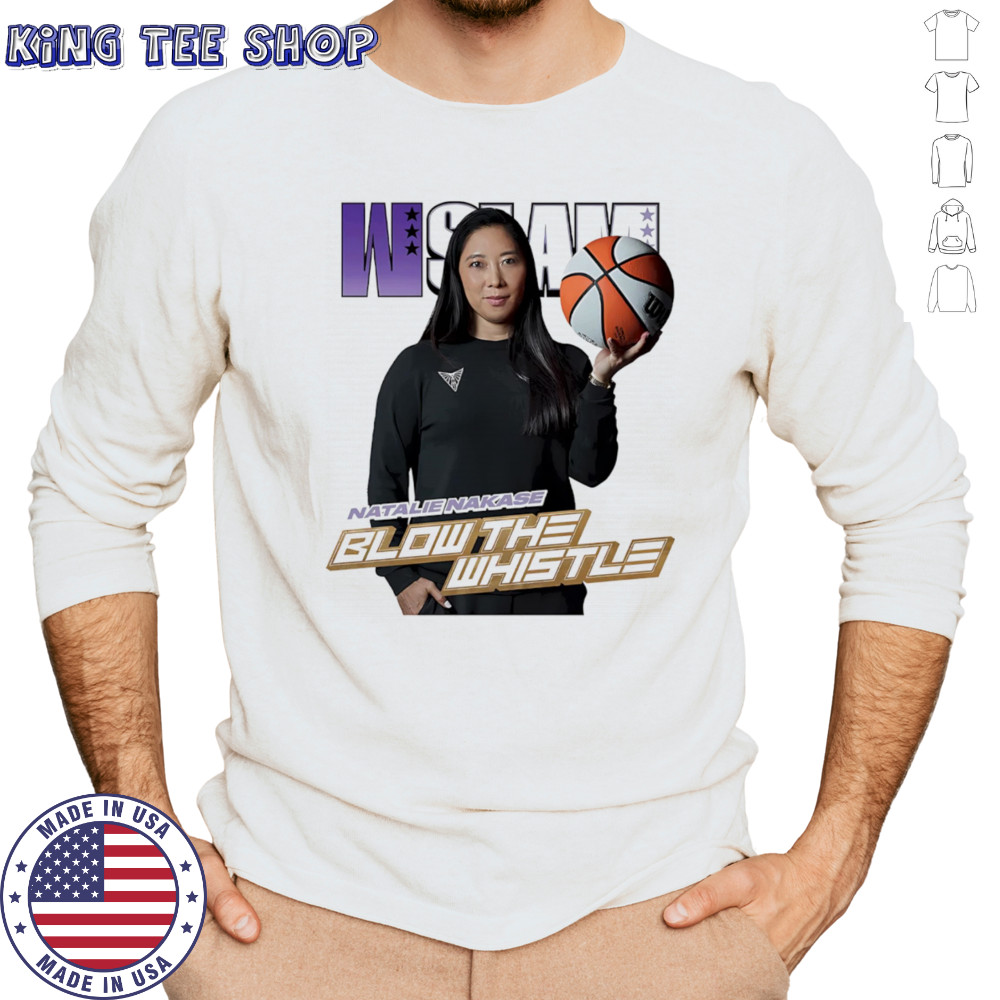 WSLAM Natalie Nakase blow the whistle shirt Long Sleeved