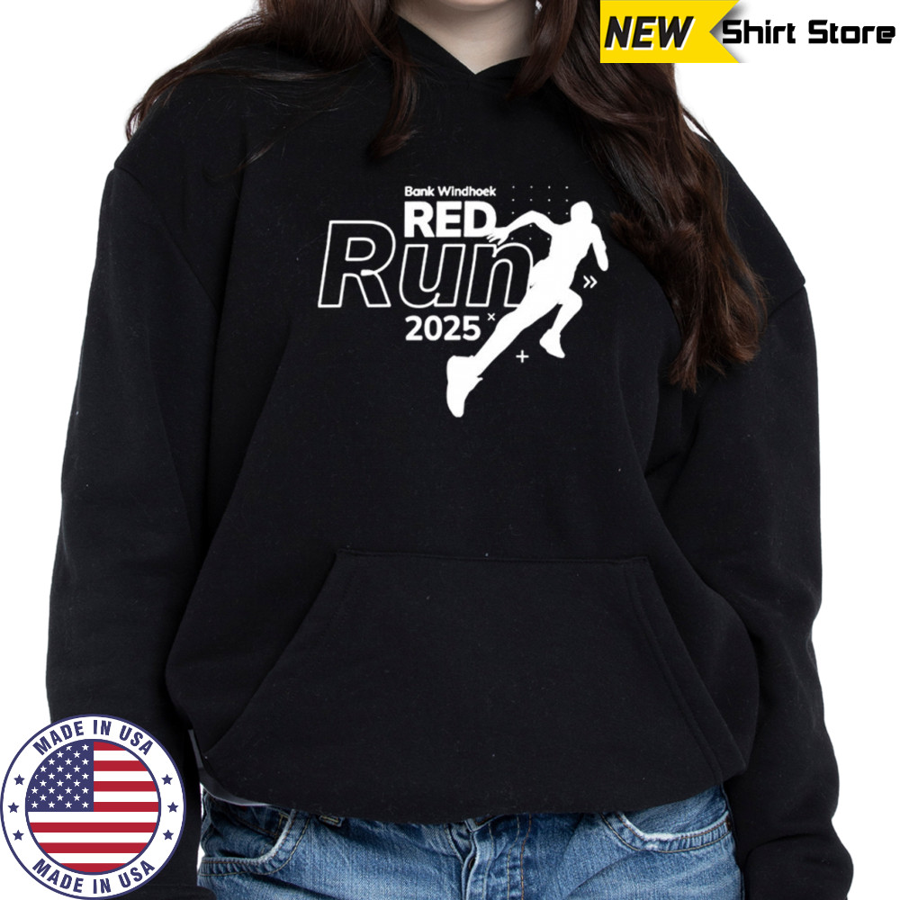 Bank Windhoek red run 2025 shirt Hoodie