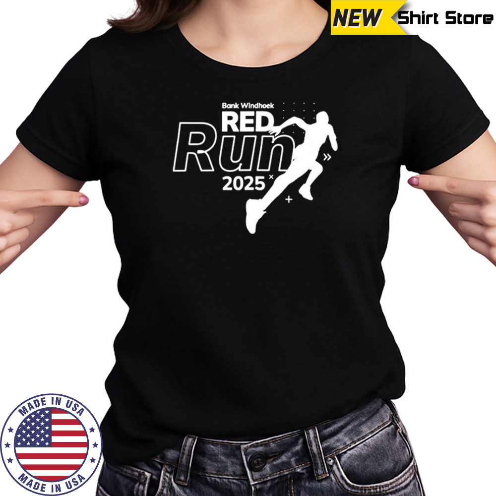 Bank Windhoek red run 2025 shirt Women's T-shirt