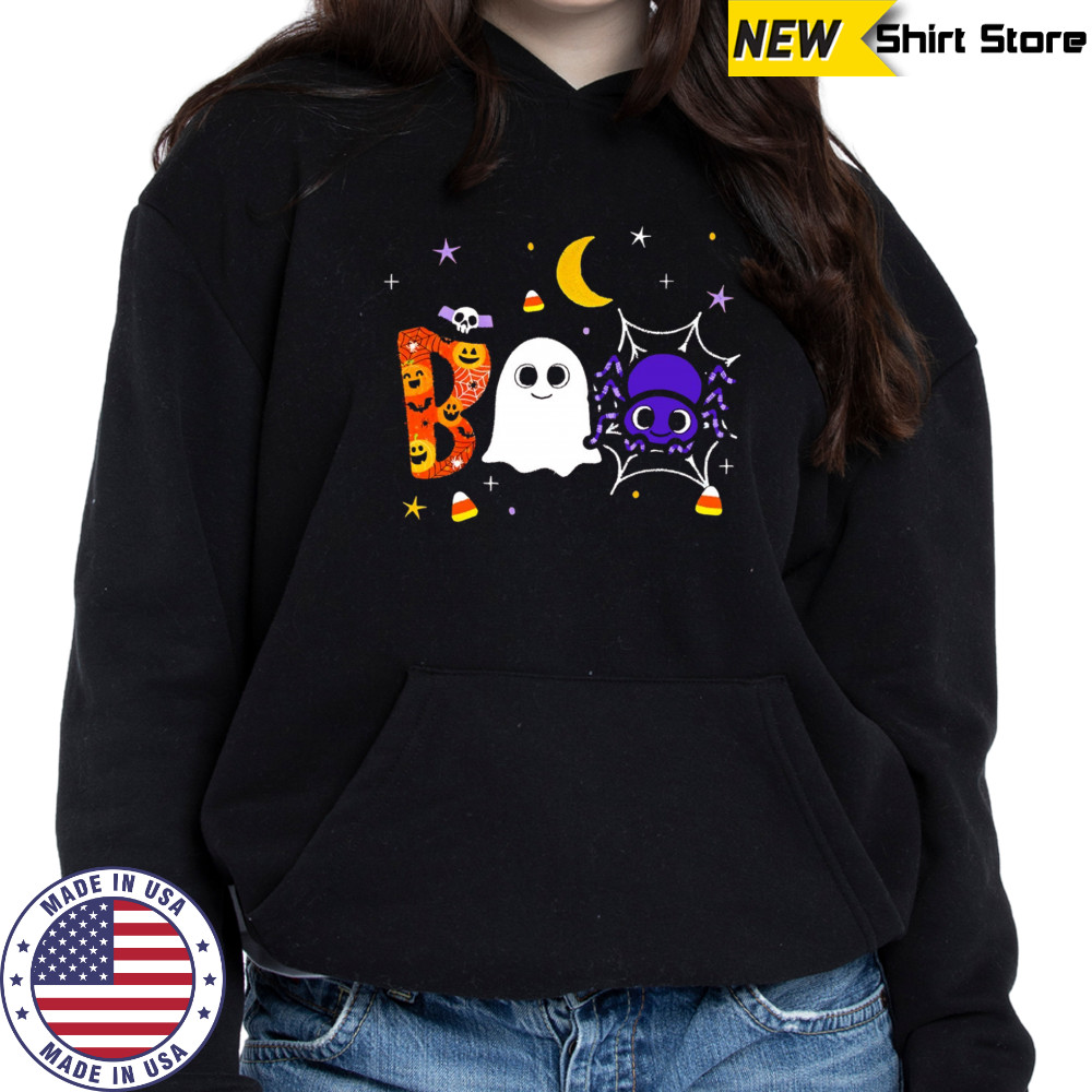 Boo spooky Halloween 2025 shirt Hoodie