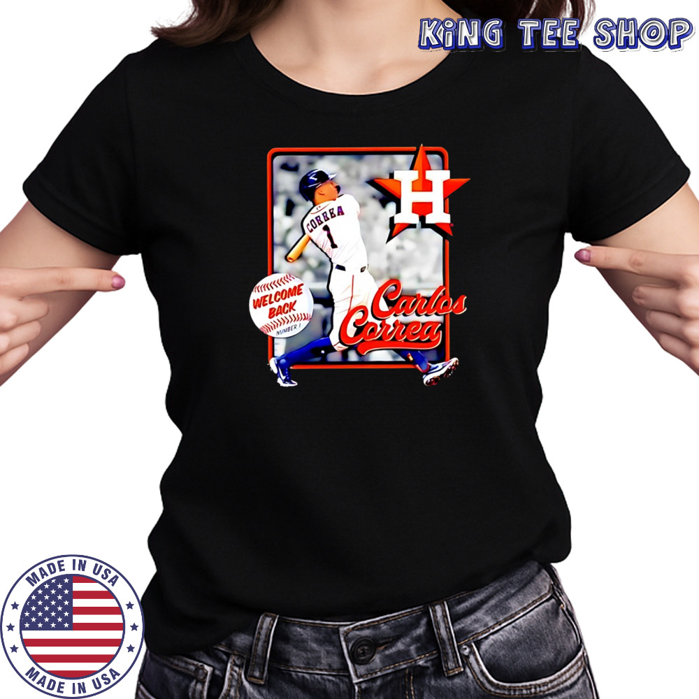 Carlos Correa Houston Astros MLB welcome back shirt Women's T-shirt