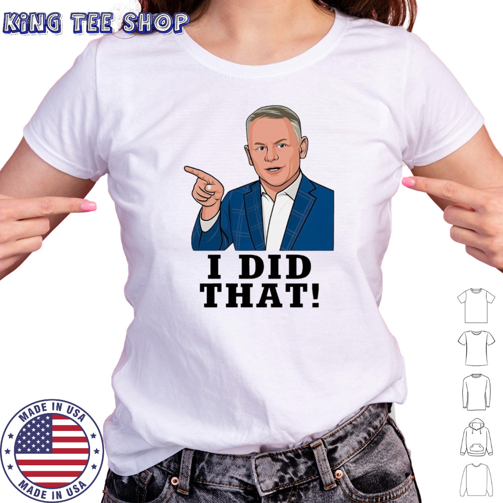 Chicago Cubs Jed Hoyer I did that shirt Women's T-shirt