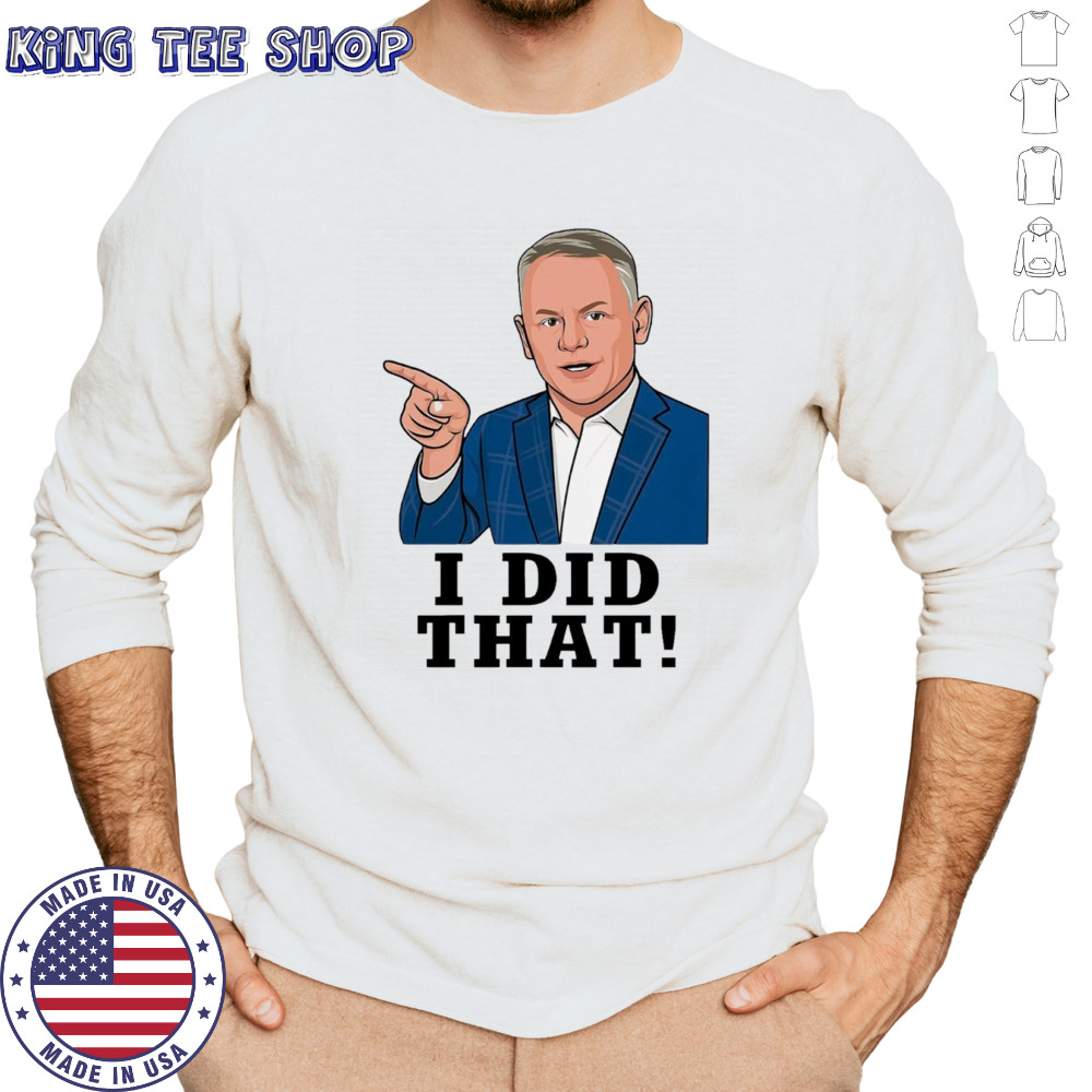 Chicago Cubs Jed Hoyer I did that shirt Long Sleeved