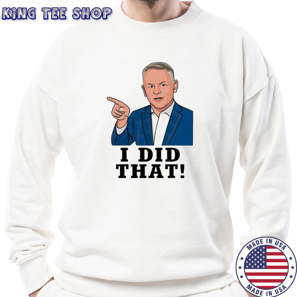 Chicago Cubs Jed Hoyer I did that shirt Sweatshirt