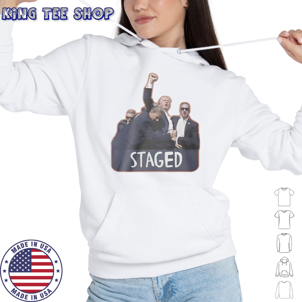 Donald Trump staged I’m still here shirt Hoodie