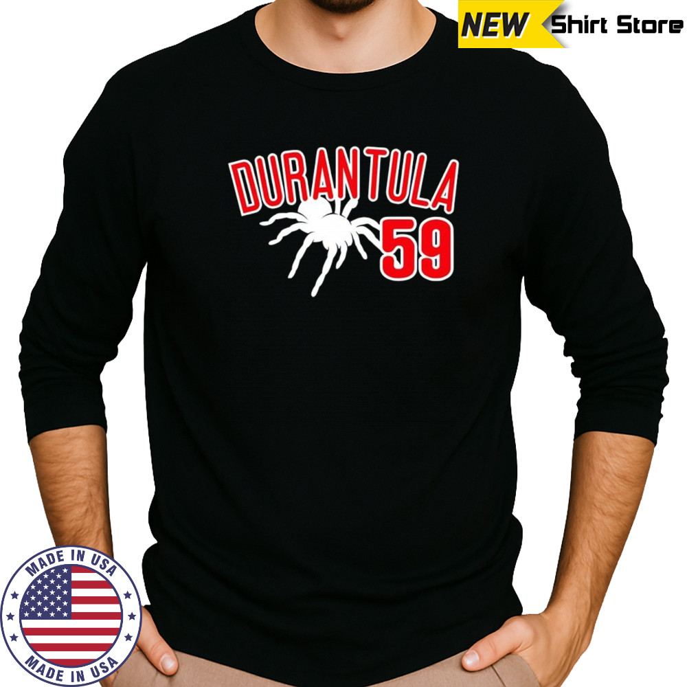 Durantula spider 59 Jhoan Duran Philadelphia Phillies baseball shirt Long Sleeved