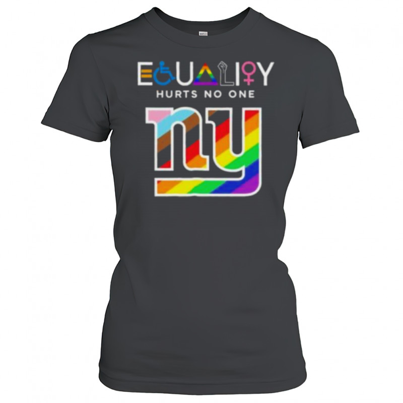 Equality Hurts No One New York Giants Pride Shirt Women's T-shirt