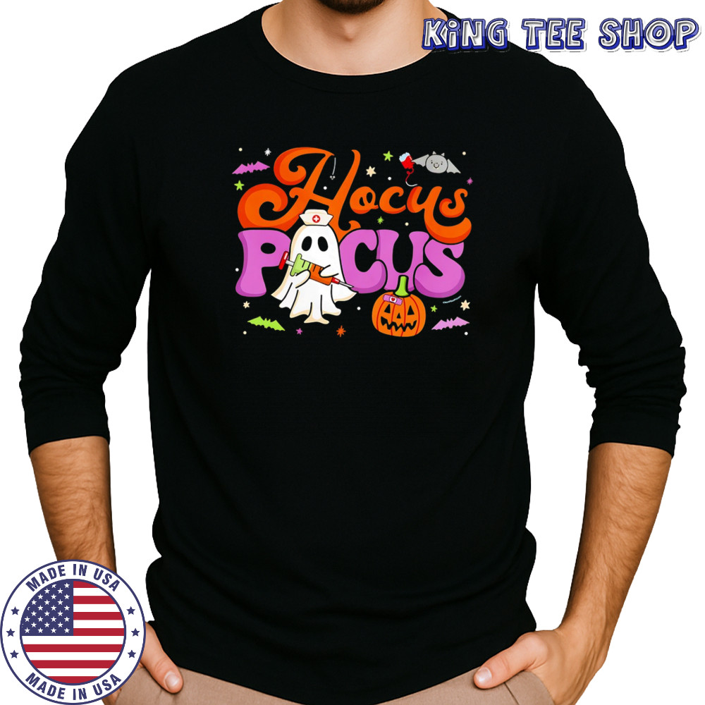 Hocus Pocus Boo Halloween 2025 shirt Long Sleeved
