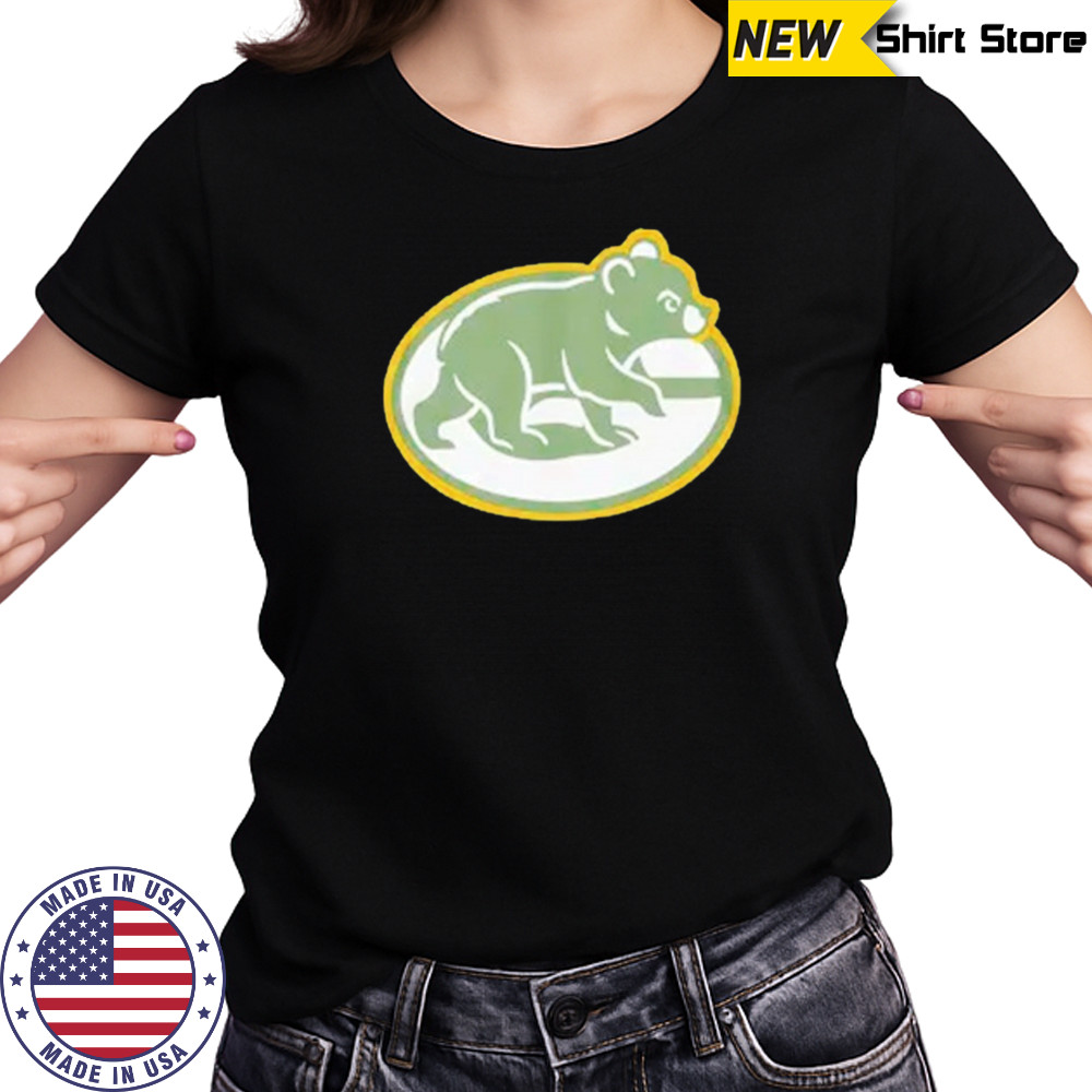It’s all about the Cubs for baseball and the Packers for football shirt Women's T-shirt