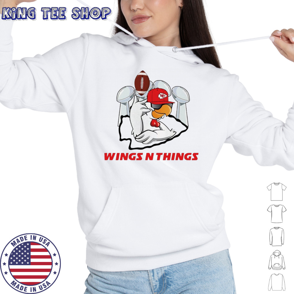Kansas City Chiefs wings ‘n things NFL super bowl parody logo shirt Hoodie