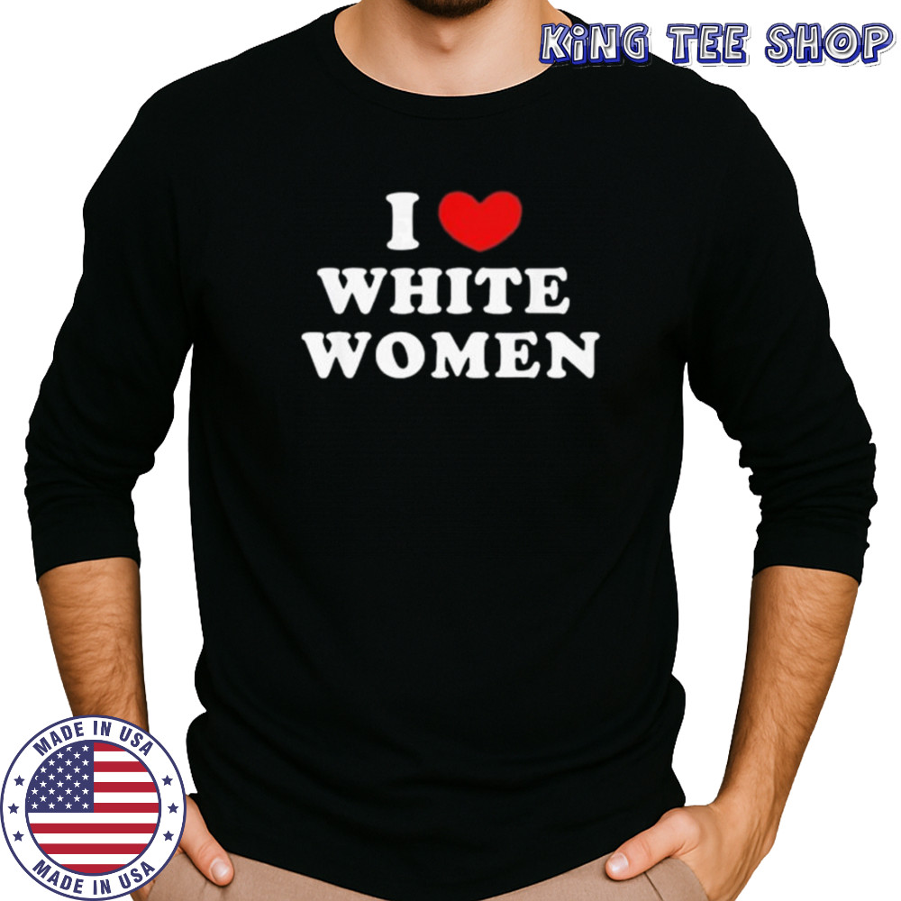 Kevin Durant I love white women shirt Long Sleeved