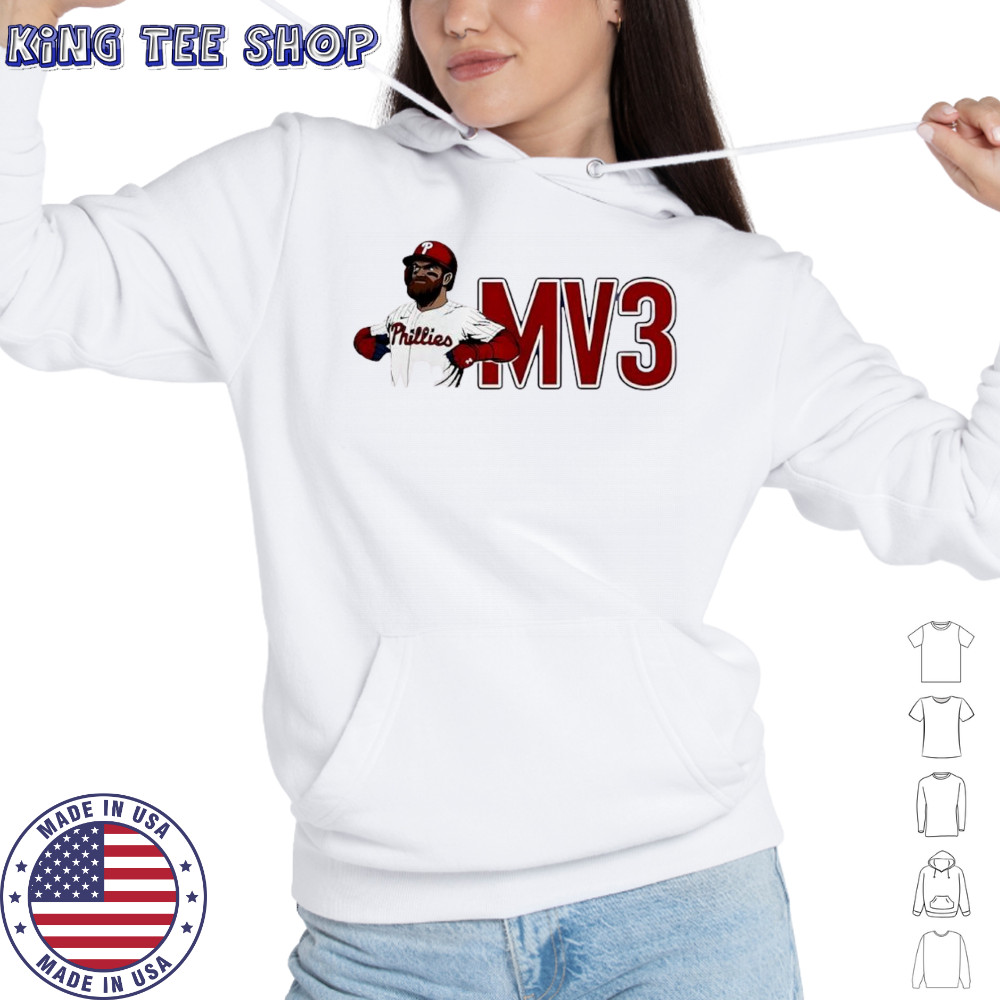 Kyle Schwarber MV3 Philadelphia Phillies baseball shirt Hoodie