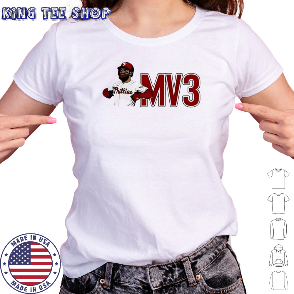 Kyle Schwarber MV3 Philadelphia Phillies baseball shirt Women's T-shirt